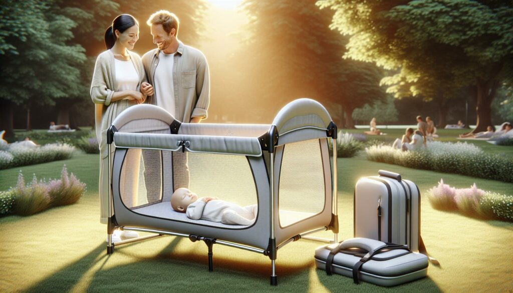 guava family lotus travel crib