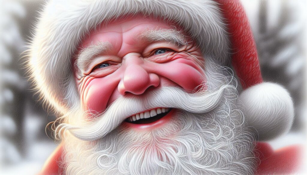 Face:y2zgjh_q478= Realistic Santa Claus Drawing